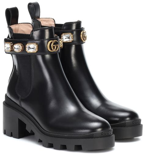 gucci black boots